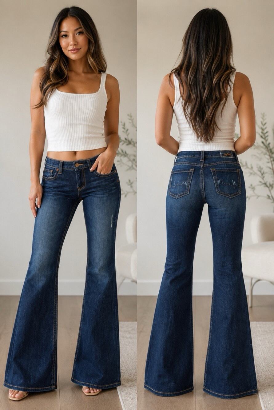 Y2K Indie Sleaze 00s Big Star Casey Bootcut Jeans Size 30 Dark Wash Indigo Rodeo